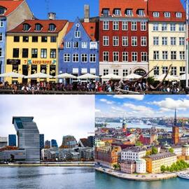Capitales Nórdicas - Estocolmo, Oslo y Copenhaguen